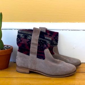 Tom’s Aztec boots